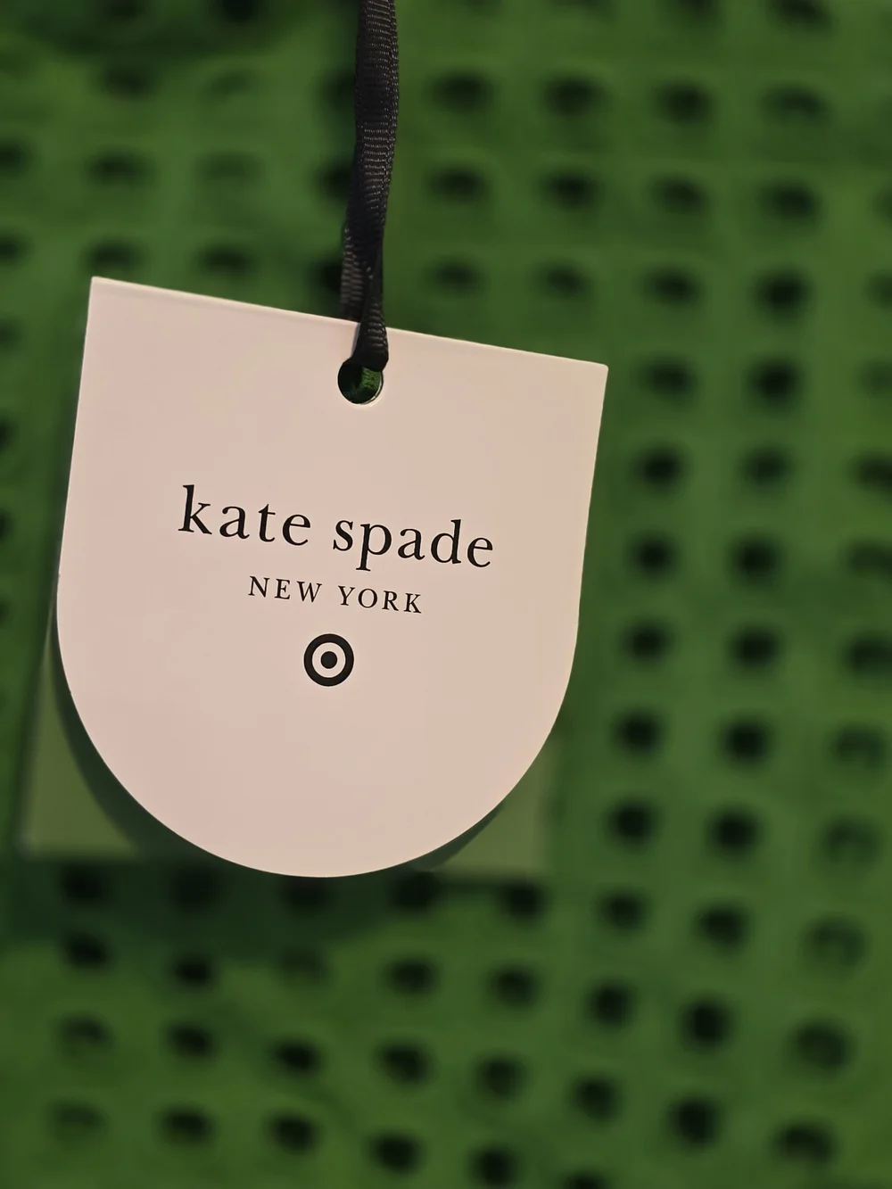 kate spade Bright Green Eyelet Crop Top